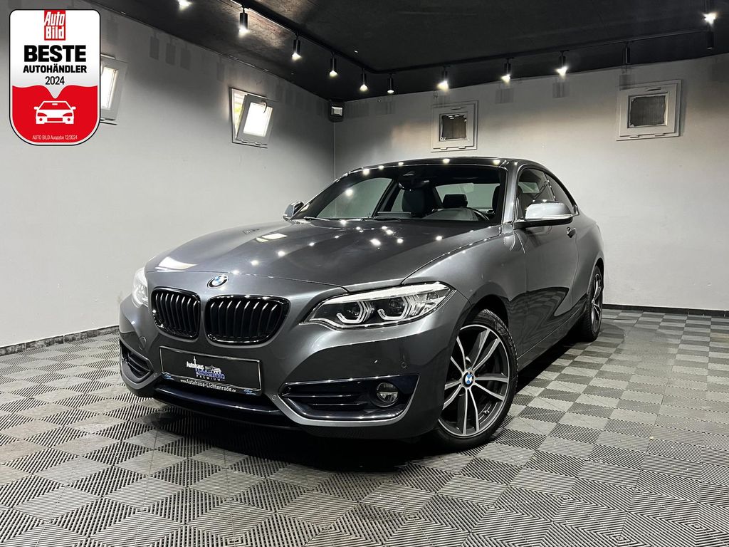 Bild des Angebotes BMW 220 i Sport Line|AUTOM|E.GSHD|LEDER|LED|NAVI|LM