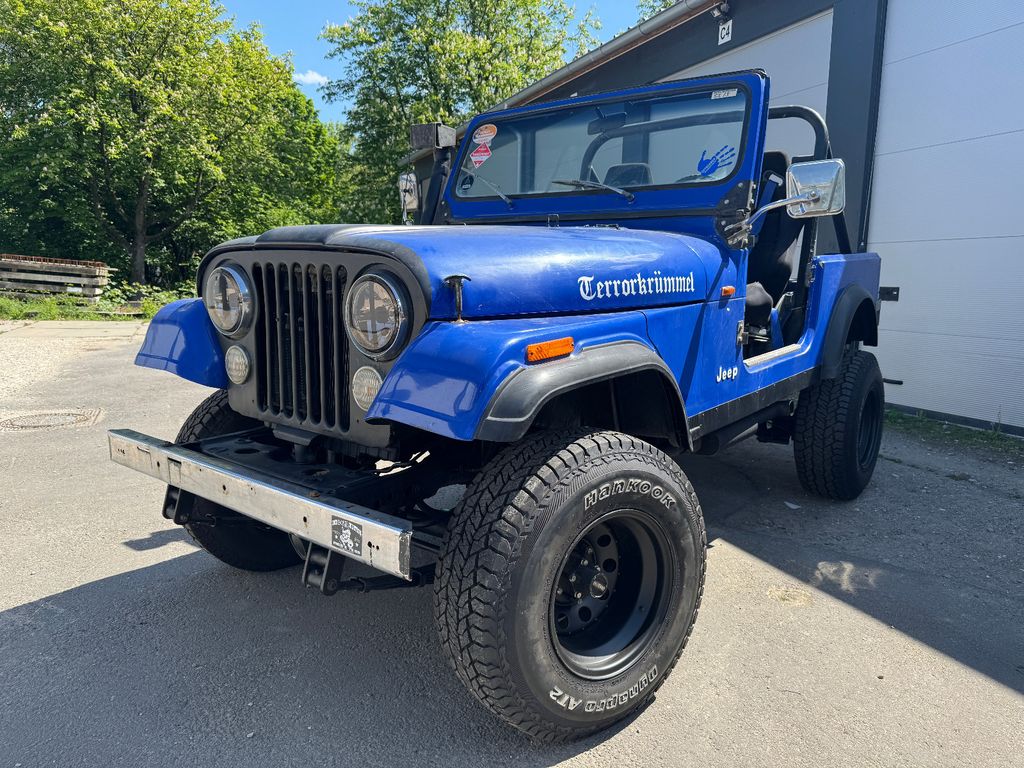 Bild des Angebotes Jeep CJ7 4,2L Automatik 10x15 Zoll H-Zulassung