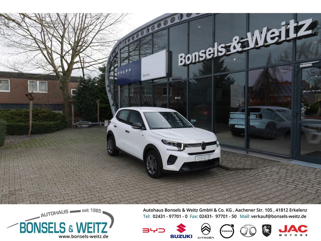 Bild des Angebotes Citroën e-C3 Elektro-YOU+Klima+Zentralverriegelung+Bluet