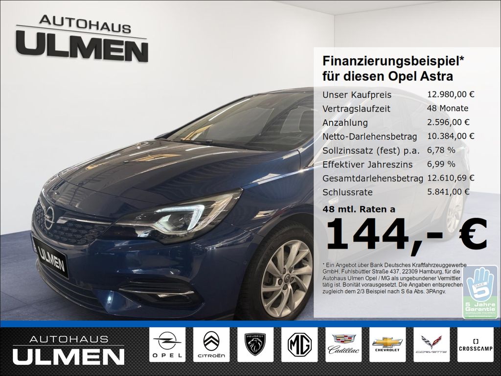 Bild des Angebotes Opel Astra Navi+BT Voll-LED Totwinkel PDCvo+hi+Kamera
