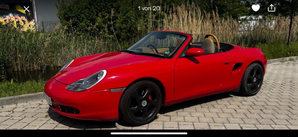 Porsche Boxster S, Rechtslenker, deutscher TÜV u. Zulass