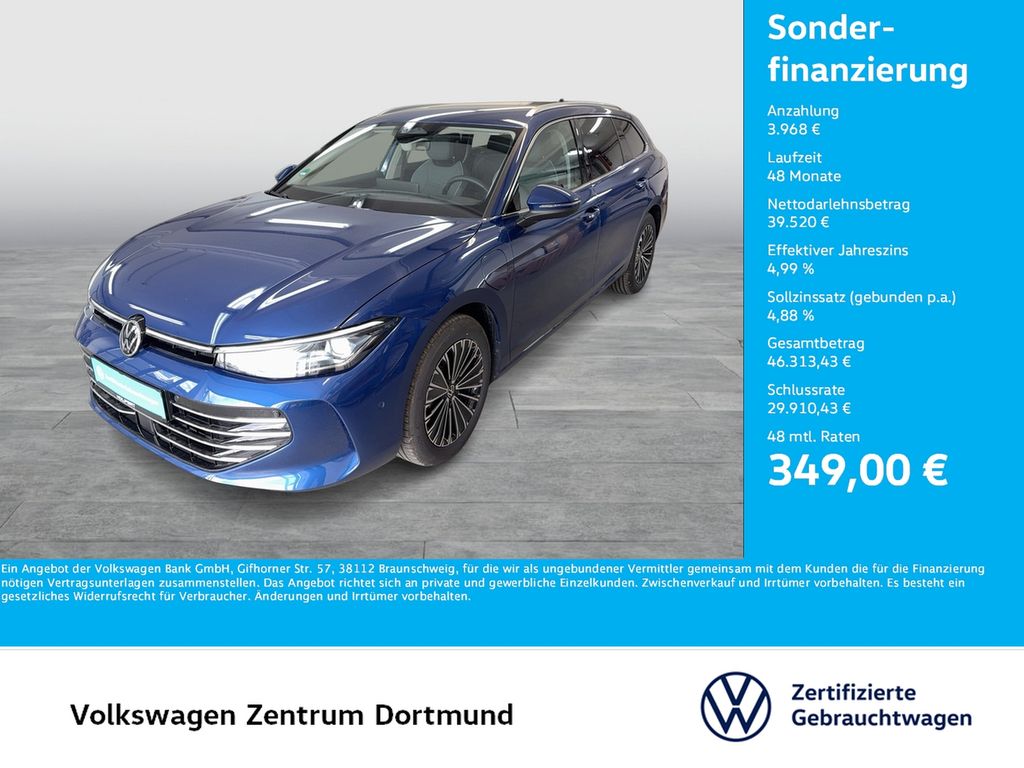 Bild des Angebotes Volkswagen Passat Variant 1.5 HYBRID ELEGANCE LEDER AHK ACC