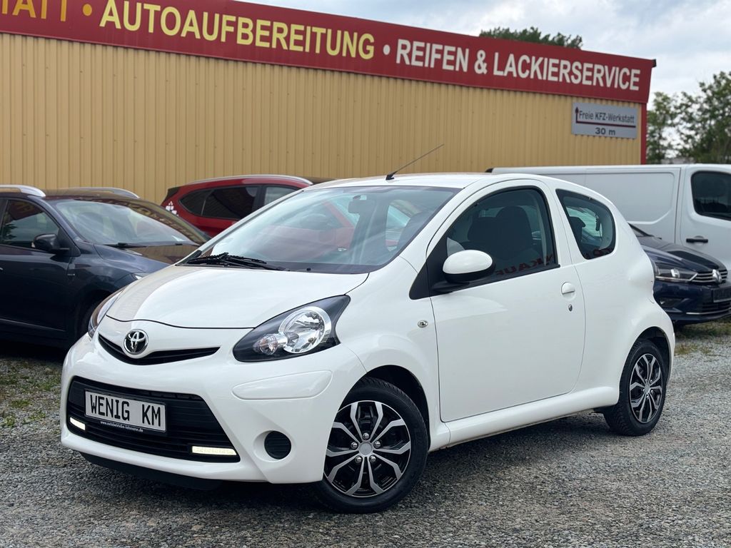 Bild des Angebotes Toyota Aygo, KLIMA,2-Hand,Checkheft,Erst 34.332km.TÜV