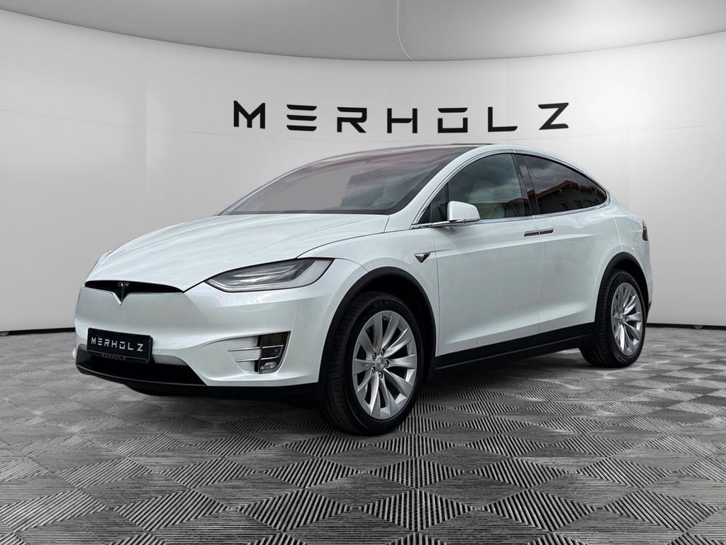 Bild des Angebotes Tesla Model X Long Range Raven *White Interior* *FSD*