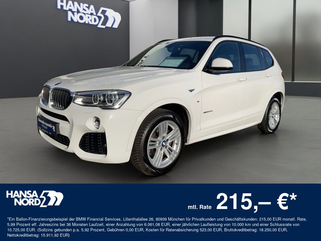 Bild des Angebotes BMW X3 xDrive20d M-SPORT LED NAVI SPORTSITZ 18" AHK