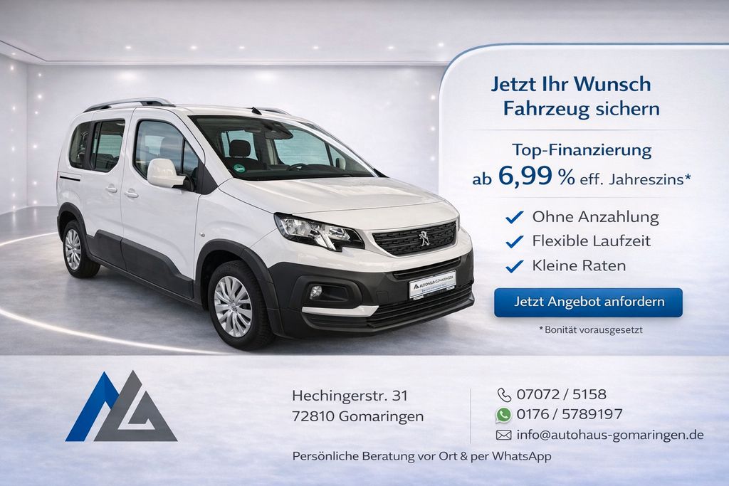 Bild des Angebotes Peugeot Rifter Active L1*NAVI*PDC*SHZ*Zahnriemen Neu*