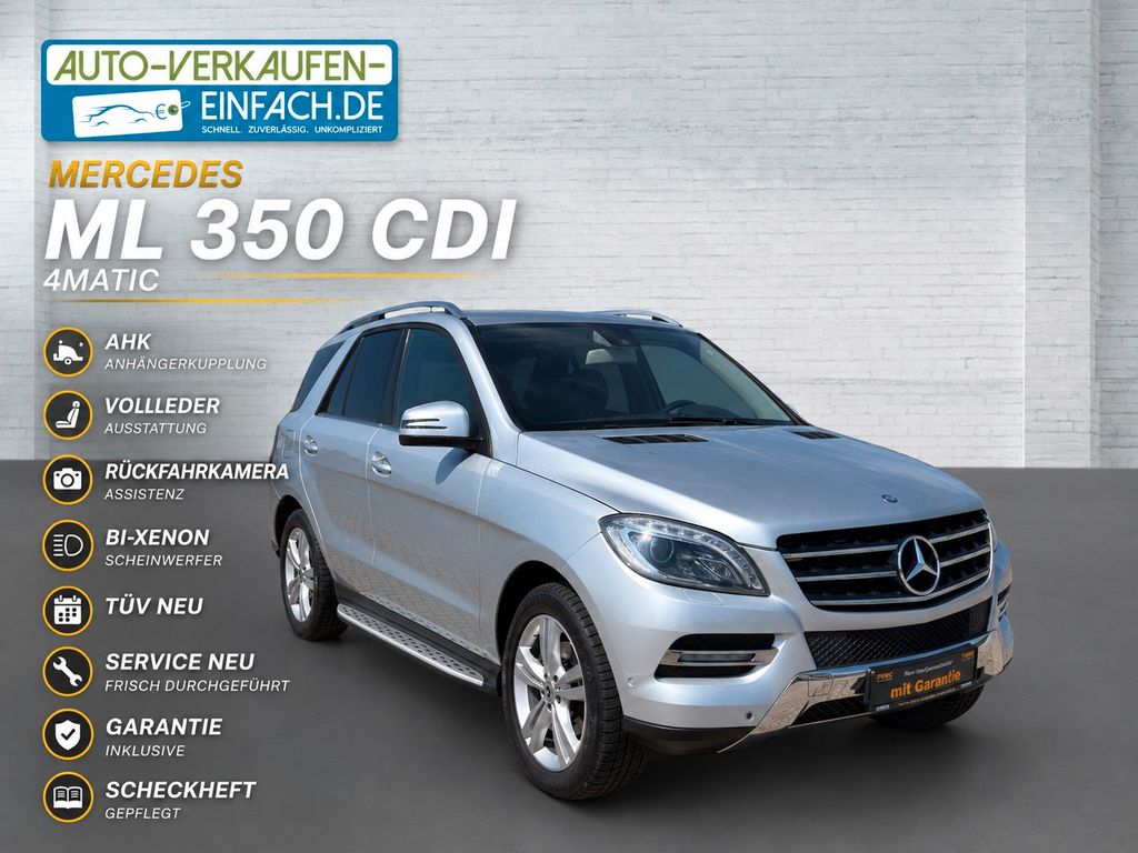 Bild des Angebotes Mercedes-Benz ML 350 CDI,Aut,AHK,Gar,Sportpak,RFK,SH,TÜV+Serv.