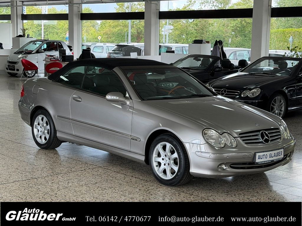 Bild des Angebotes Mercedes-Benz CLK 200 K. Cabrio/Navi/Leder/Holzlenkrad/2.Hand