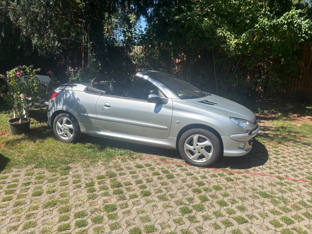 Bild des Angebotes Peugeot 206 CC Sport 110 Nacht Schwarz Sport