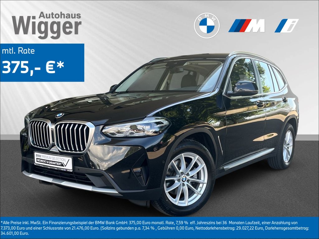 Bild des Angebotes BMW X3 20i xDrive/AHK/Navigation/LED/Tempomat/SHZ