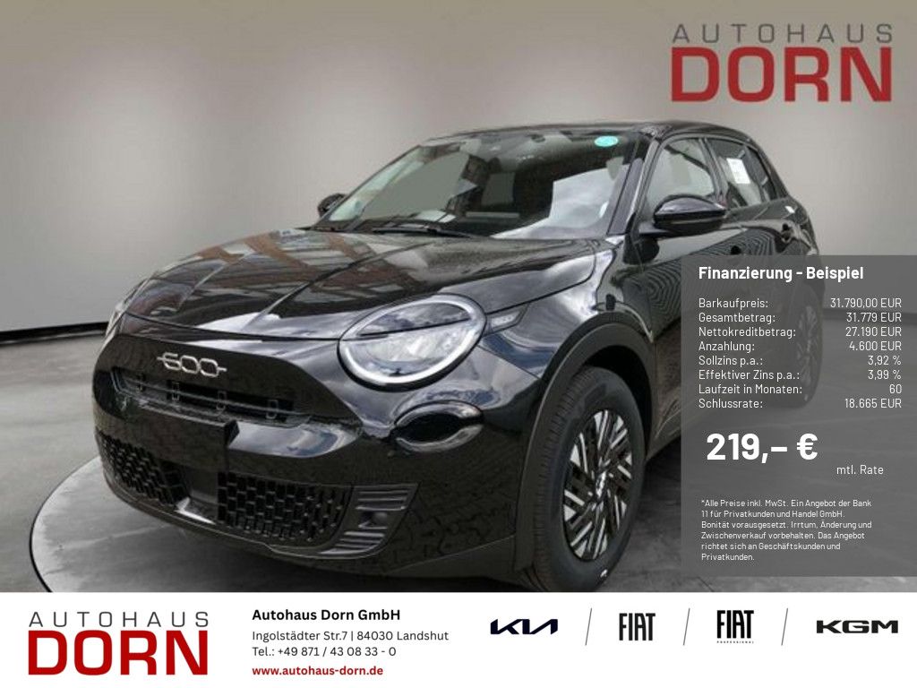Bild des Angebotes Fiat 600e Red 54 kWh PDC LED Klimaautomatik