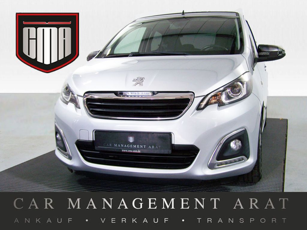 Bild des Angebotes Peugeot 108 1.0 VTI 72 Allure 1.HAND+ CARPL+KAM+FALTDACH