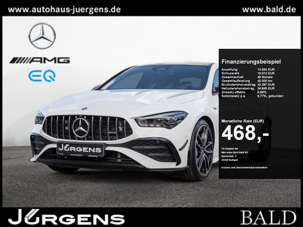 Bild des Angebotes Mercedes-Benz CLA 35 AMG 4M Coupé Aero-Plus/Pano/Night/360/MLB