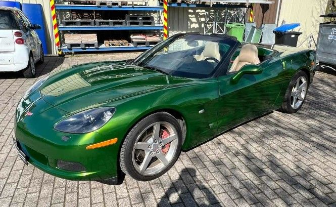 Bild des Angebotes Corvette C6 6.0 V8 Cabrio Autom. mambagrün EU-Modell