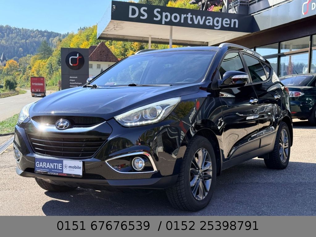 Bild des Angebotes Hyundai ix35 Black & Steel AWD Pano TÜV PDC Navi Klima