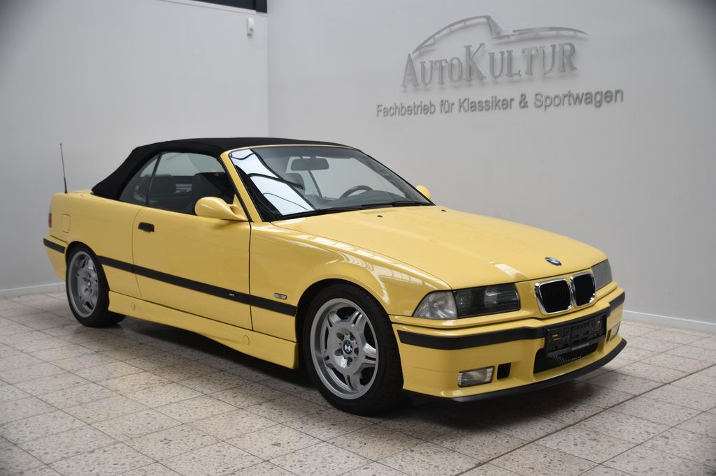 BMW M3 3.2 Cabrio / SMG / Verdeck NEU / Dakargelb