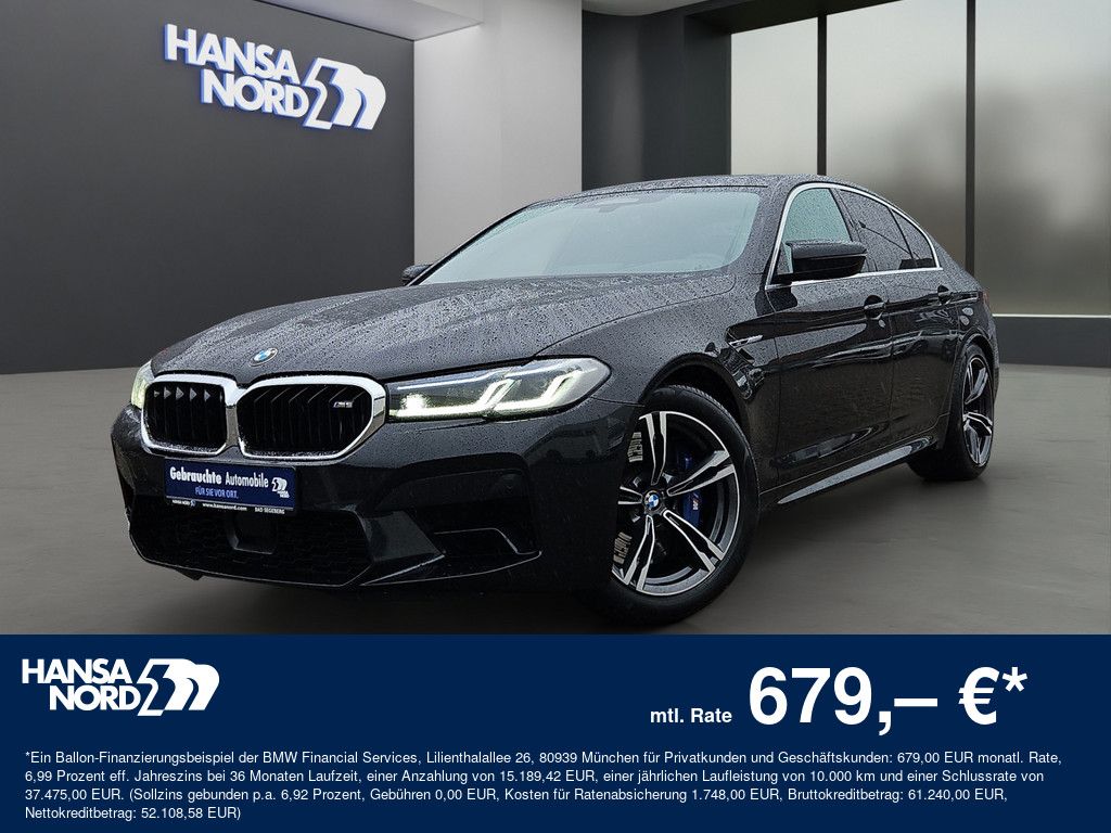 BMW M5 Lim. LASER NAVI HUD ACC HGSD LEDER B&W 19"