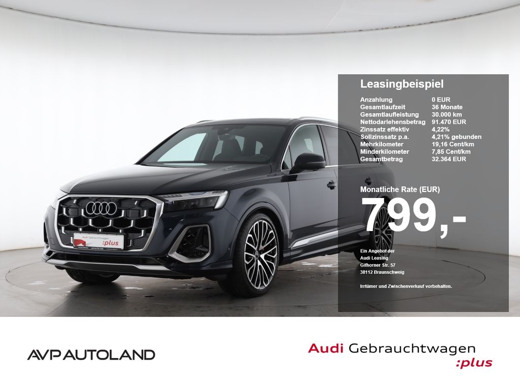 Bild des Angebotes Audi SQ7 SUV TFSI quattro | AHK | +8-fach *Voll* 820€