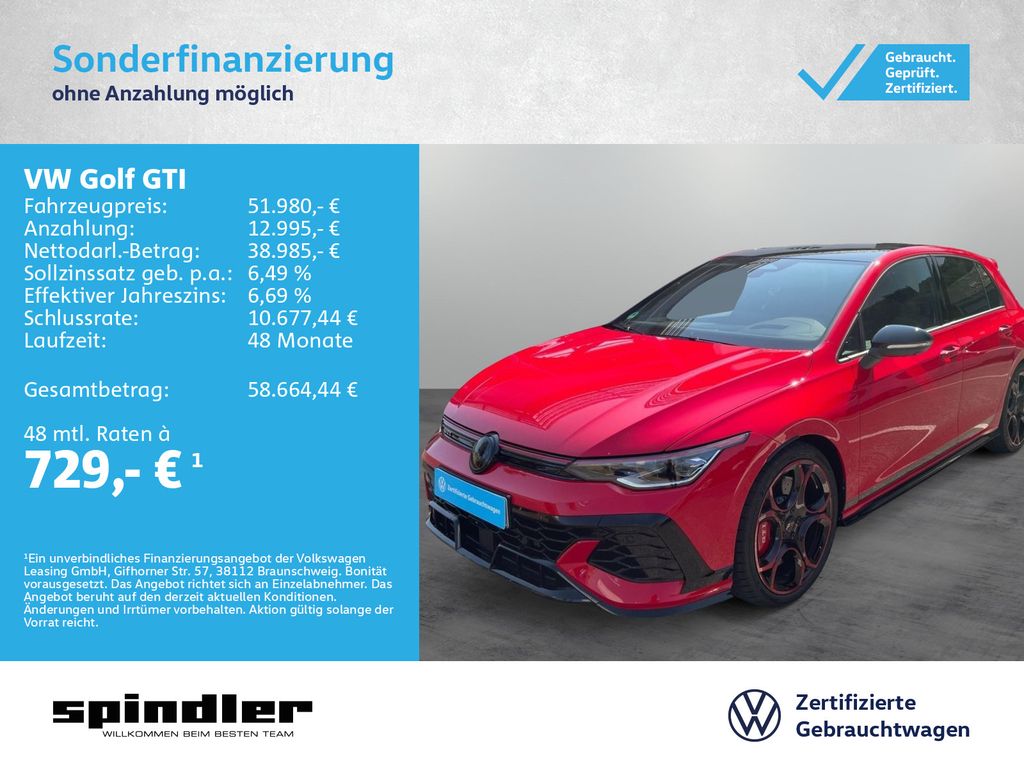 Bild des Angebotes Volkswagen Golf VIII GTI Edition 50 Performance 2.0 TSI DSG