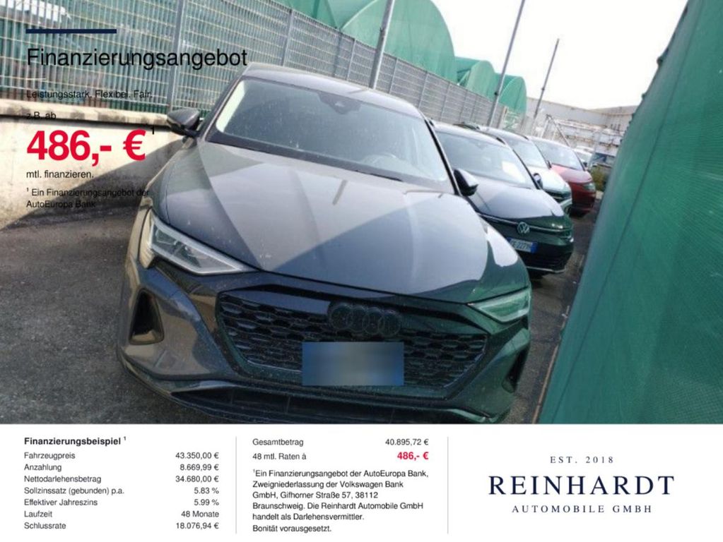 Audi Q8 E-TRON SPORTBACK 50 ADVANCED MATRIX/ACC/KAM.