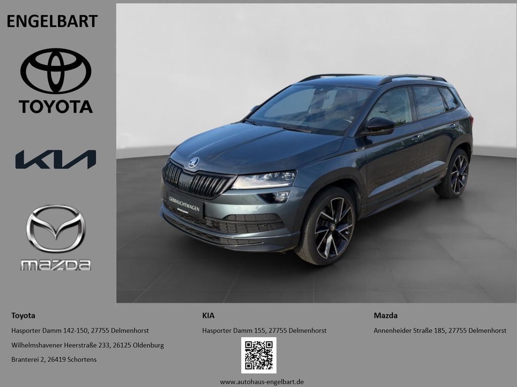 Bild des Angebotes Skoda Karoq Sportline 4x4 Sportpaket AD AHK Navi Digit