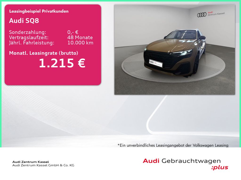 Bild des Angebotes Audi SQ8 4.0 TFSI qu Matrix B&O Pano Sitzlüftung 360°