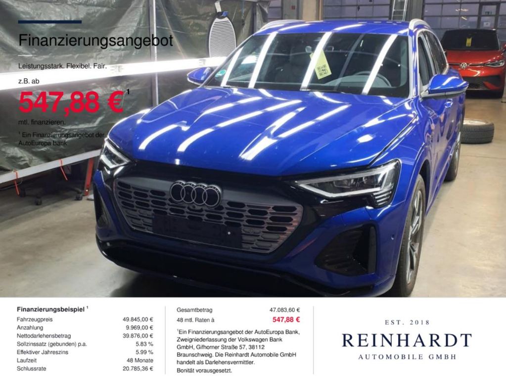 Bild des Angebotes Audi Q8 E-TRON 55 Q 2x S LINE MATRIX/ACC/HuD/KAM./B&O