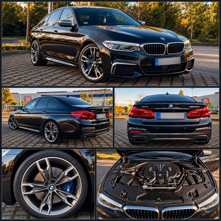 Bild des Angebotes BMW M550i xDrive *Head Up* Softclose* Schiebedach*