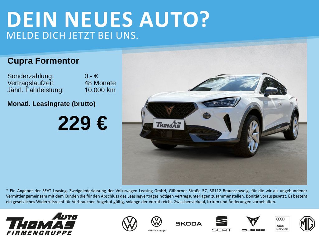 Cupra Formentor 1.5TSI DSG