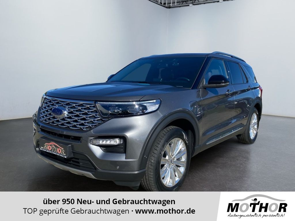 Ford Explorer Platinum 3.0 PHEV AWD ACC+KAM360+B&O+