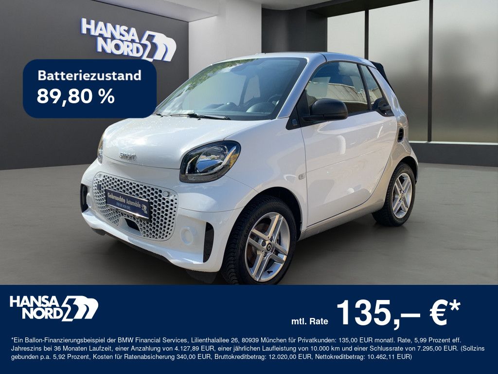 Bild des Angebotes Smart fortwo cabrio ELEKTRO KLIMAAUTOMATIK SHZ ALU
