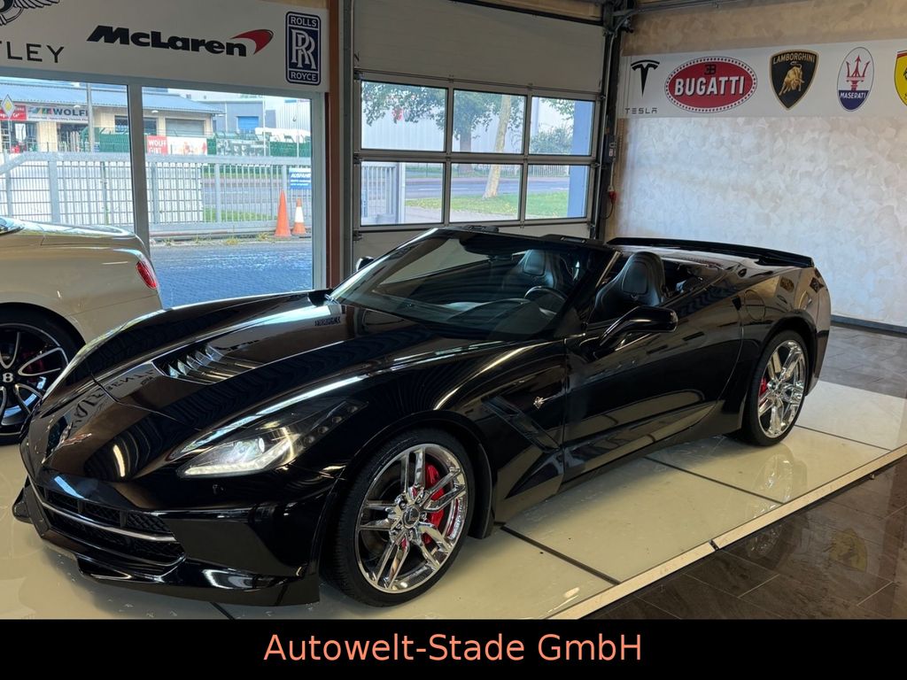 Bild des Angebotes Corvette C7 6.2 Stingray Cabrio Z51 3LT Head up Bose