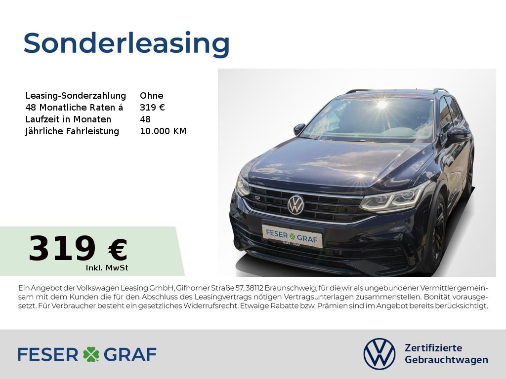 Bild des Angebotes Volkswagen Tiguan R-Line 2.0 TDI DSG Navi AHK H&K IQ-LED