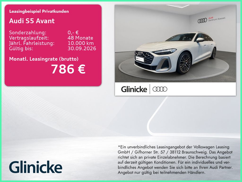 Audi S5 Avant TFSI Matrix LED B&O HuD AHK 360° 20"