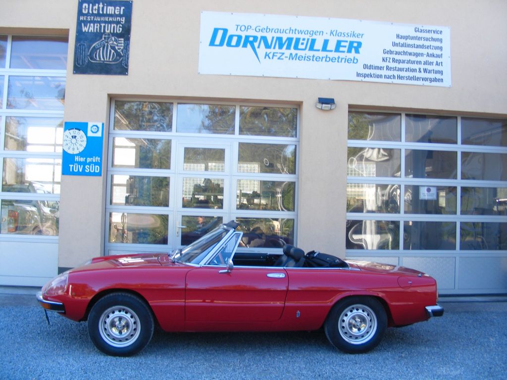 Alfa Romeo Spider 2000 FB   Atemberaubend, puristisch