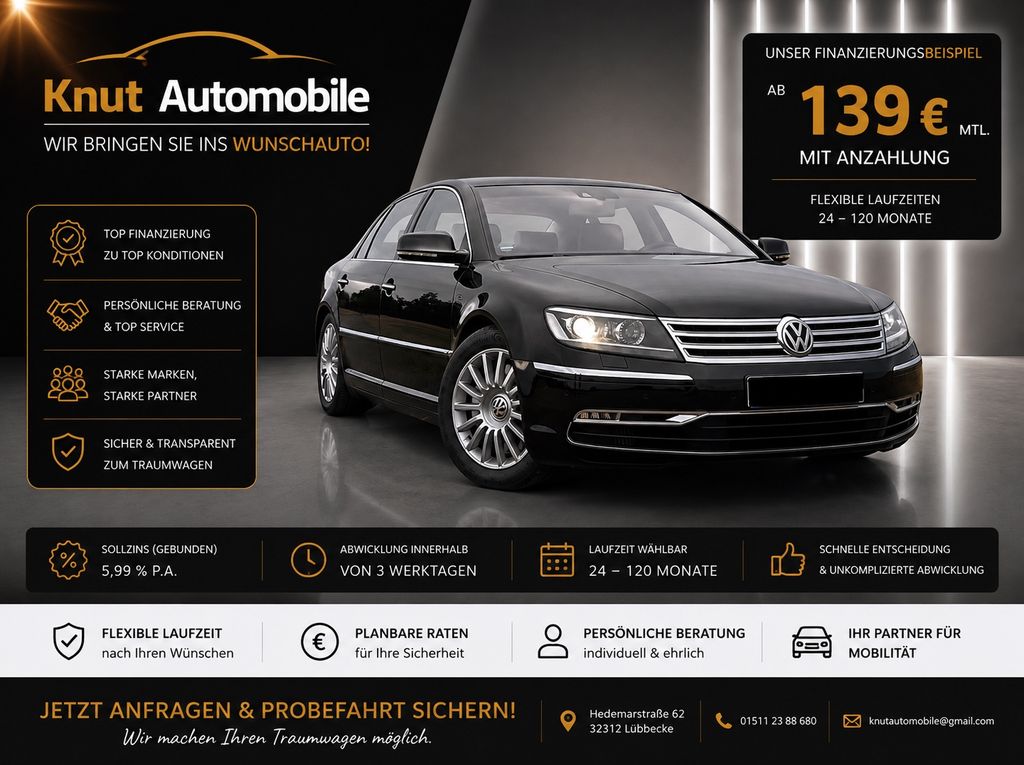 Bild des Angebotes Volkswagen Phaeton V6 TDI 4Motion Lang MEGA AUSSTATTUNG