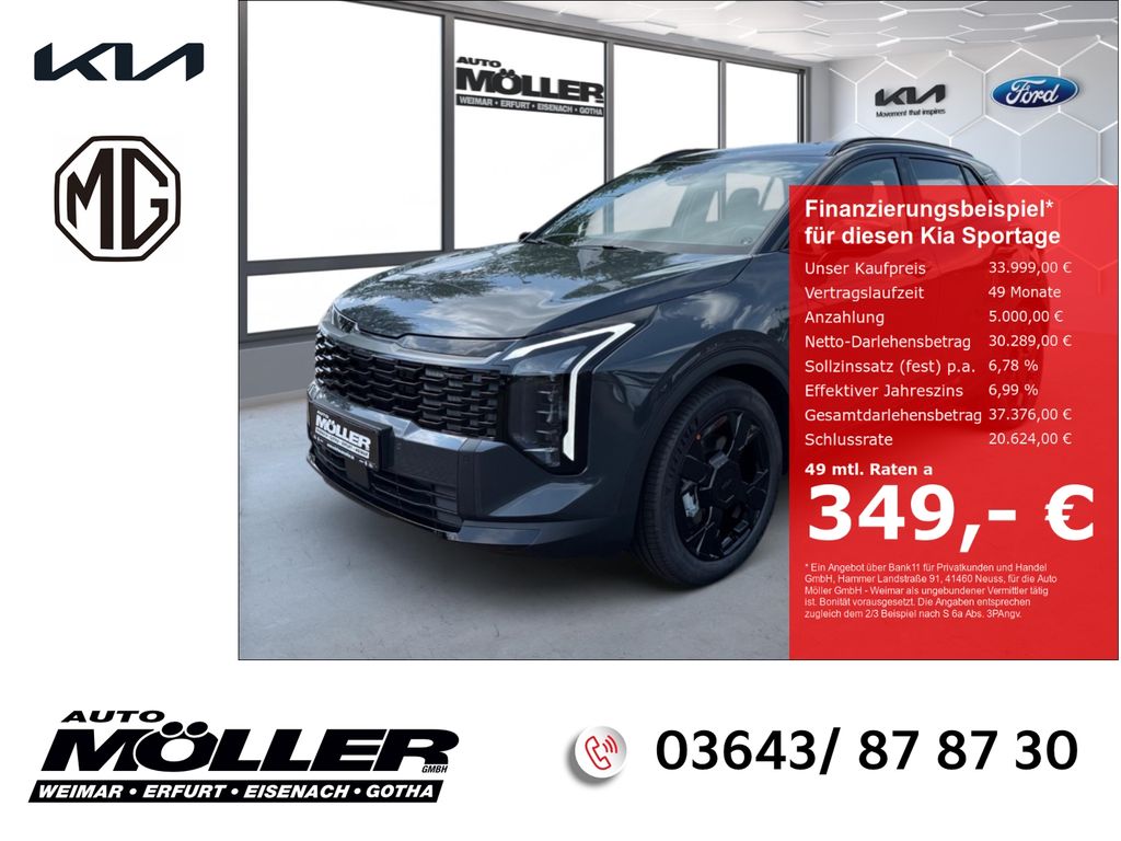 Bild des Angebotes Kia Sportage Black Edition 1.6T DCT Drive Kamera ACC