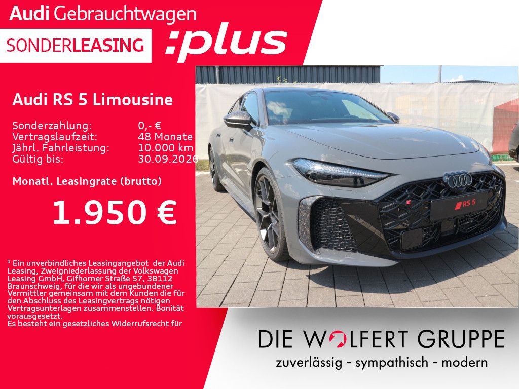 Bild des Angebotes Audi RS 5 Limousine tiptronic*0,5%*HuD*SPORT PAKET*