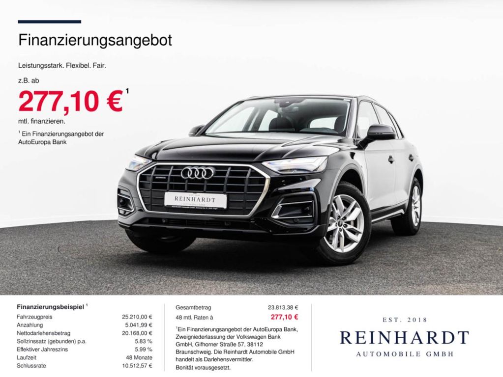 Bild des Angebotes Audi Q5 50TFSie LED/ACC/18Z./AMBIENTE/NAVI+/TEMPOMAT