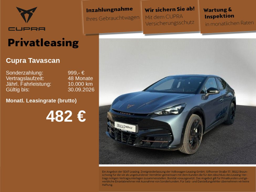 Bild des Angebotes Cupra Tavascan Endurance ADRENALINE-PACK BELOW-ZERO