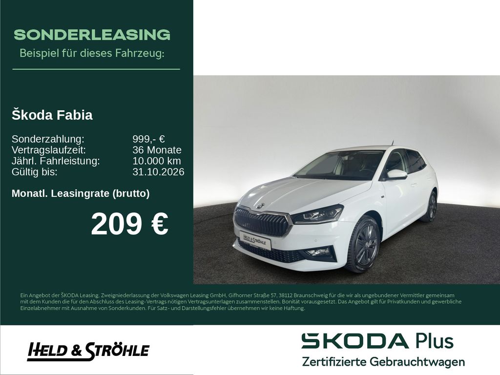 Bild des Angebotes Skoda Fabia TOUR 1.5 TSI DSG LED NAVI PDC SHZ ACC VIRT