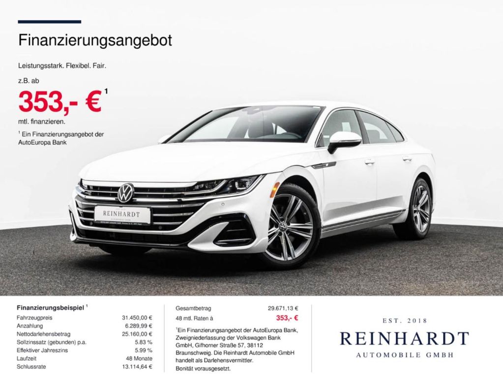Volkswagen ARTEON LIMOUSINE 2.0TSi R LINE IQ-L/ACC/KAMERA