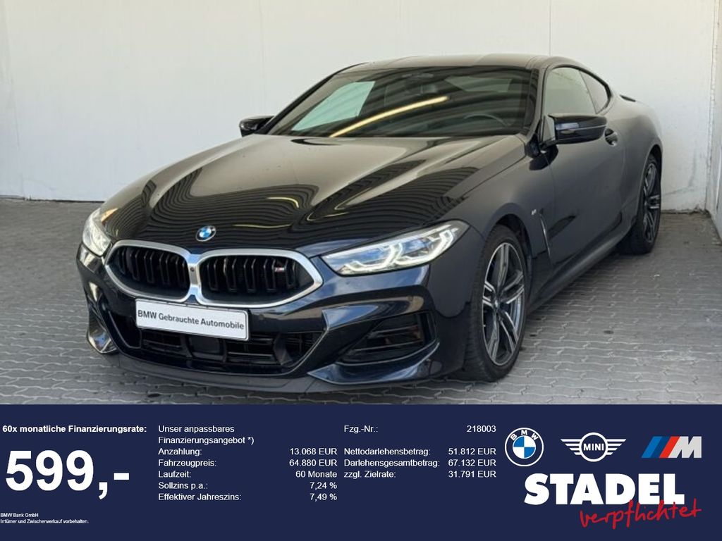 Bild des Angebotes BMW M850i xDrive Coupé Navi.Laser.ACC.360°.SoftClose