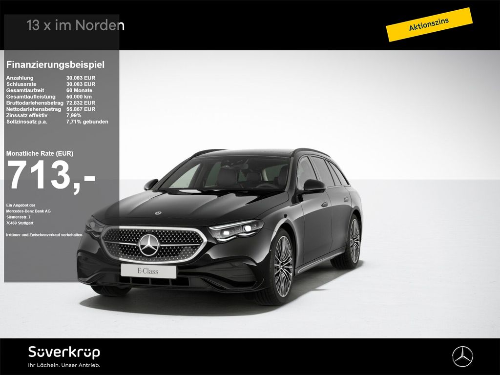 Bild des Angebotes Mercedes-Benz E 450 d 4MATIC T-Modell AMG BURM NIGHT MEMO 360