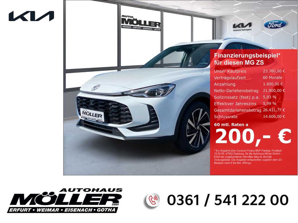 Bild des Angebotes MG ZS Hybrid+ Luxury 360°Kam. el. Sitz Leder Kamera