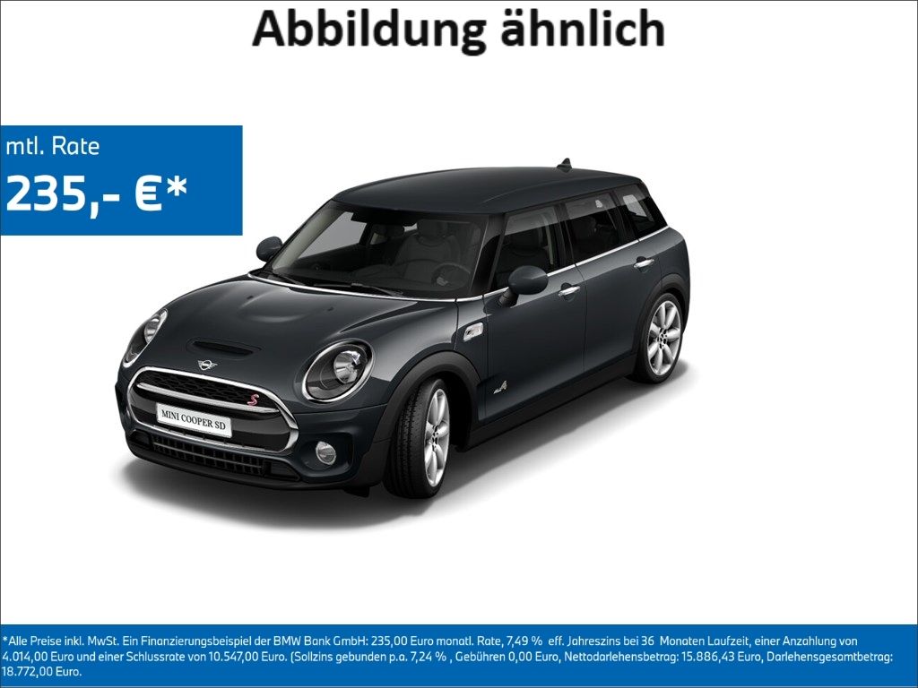 Bild des Angebotes MINI Cooper SD Clubman ALL4/Panorama/Navi/Leder/LED