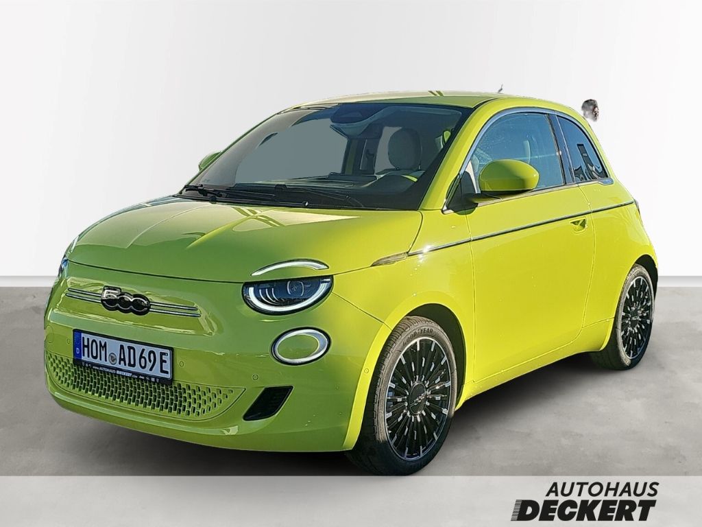 Bild des Angebotes Fiat 500 e La Prima, 23,8 KwH, Leder, SHZ, Navi, RFK