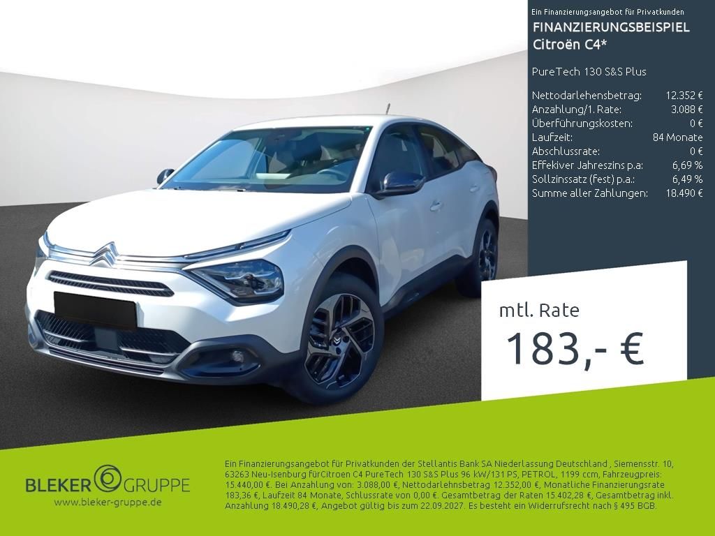 Bild des Angebotes Citroën C4 PureTech 130 S&S Plus