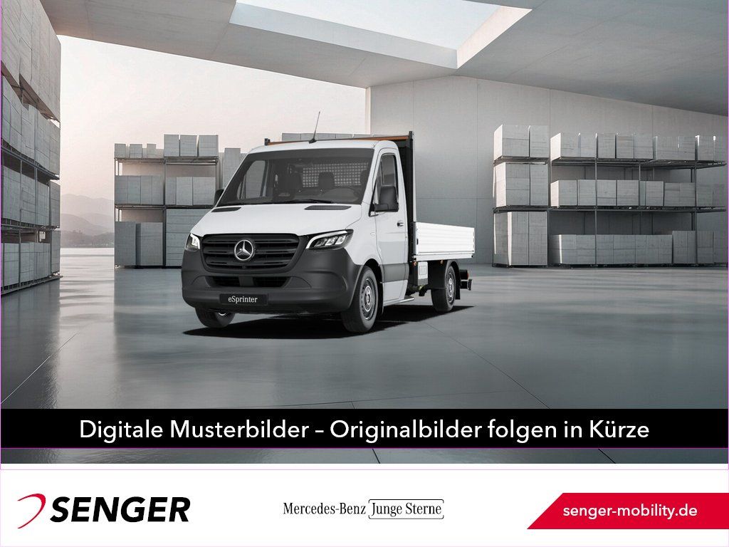 Bild des Angebotes Mercedes-Benz eSprinter 320 Pritsche AHK Standheiz Klima LED