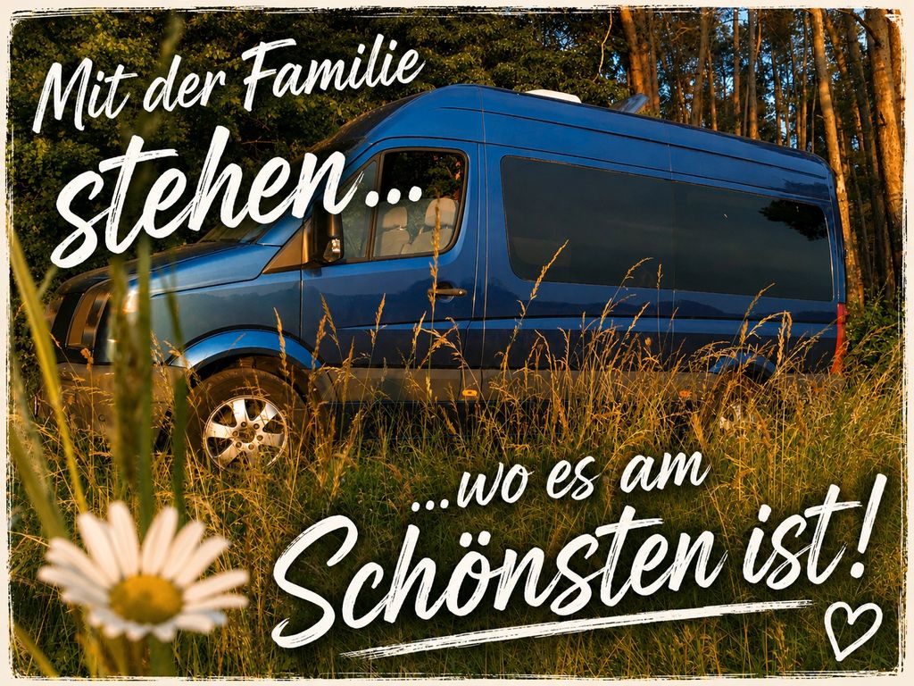 Bild des Angebotes Volkswagen Crafter Campervan/ 6 Sitzplätze / 4 Schlafplätze